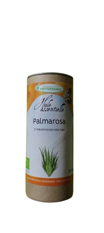 huile essentielle palmarosa bio 10 ml cymbopogon martinii parfum floral rose