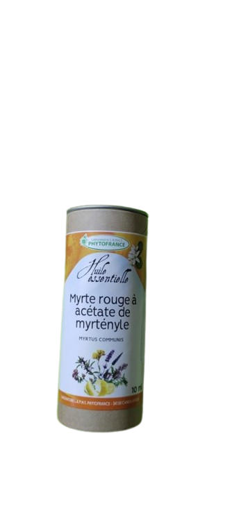 myrte rouge huile essentielle 10 ml myrtus communis acétate de myrtenyle huile essentielle bio