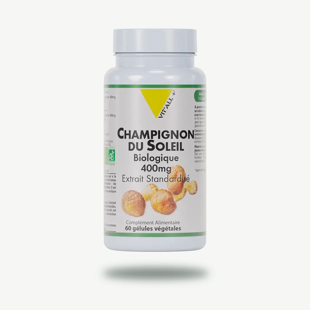 Champignon du Soleil 60 gélules Bio champignon du soleil agaricus blazei 60 gelules bio