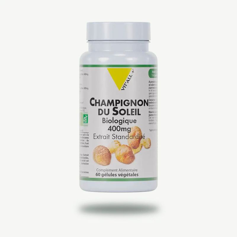 champignon du soleil agaricus blazei 60 gelules bio