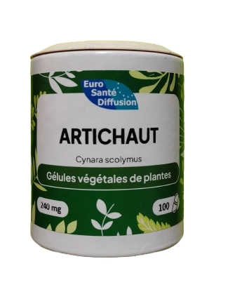 artichaut 100 gelules cynara scolymus feuille micronisee complement alimentaire digestion naturel gélules plante