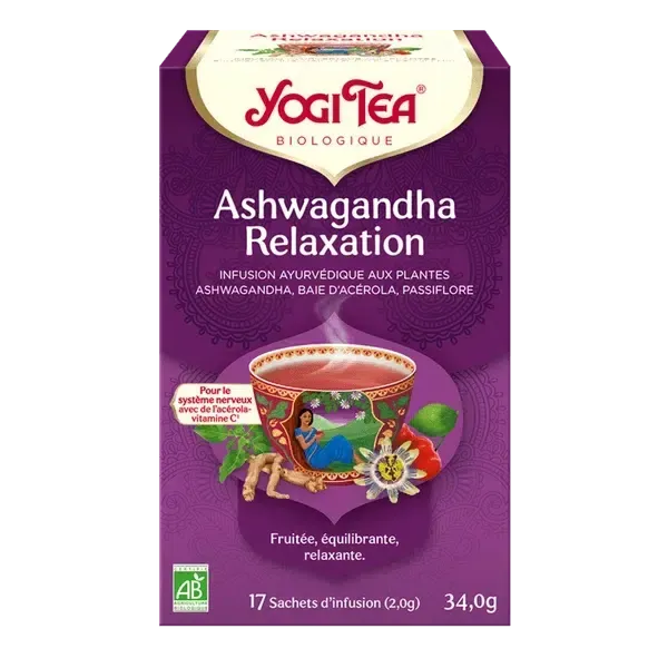 Ashwagandha Relaxation bio Yogi Tea Ashwagandha Relaxation bio Yogi Tea