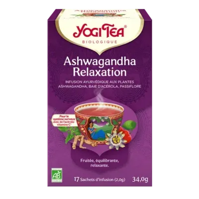 Ashwagandha Relaxation bio Yogi Tea