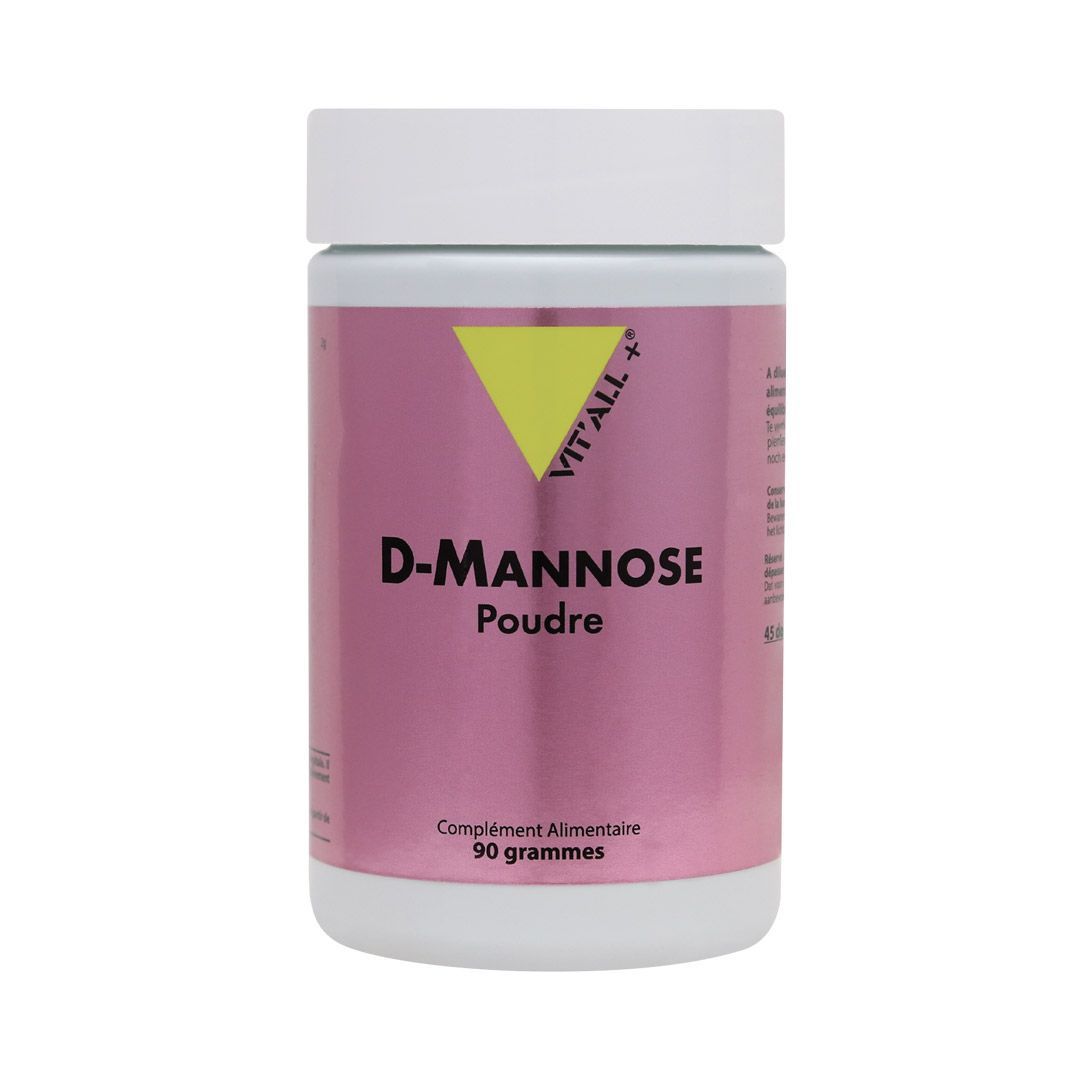 D-Mannose Poudre 90 g d mannose poudre 90 g complement alimentaire vegetal vitall plus urinaire