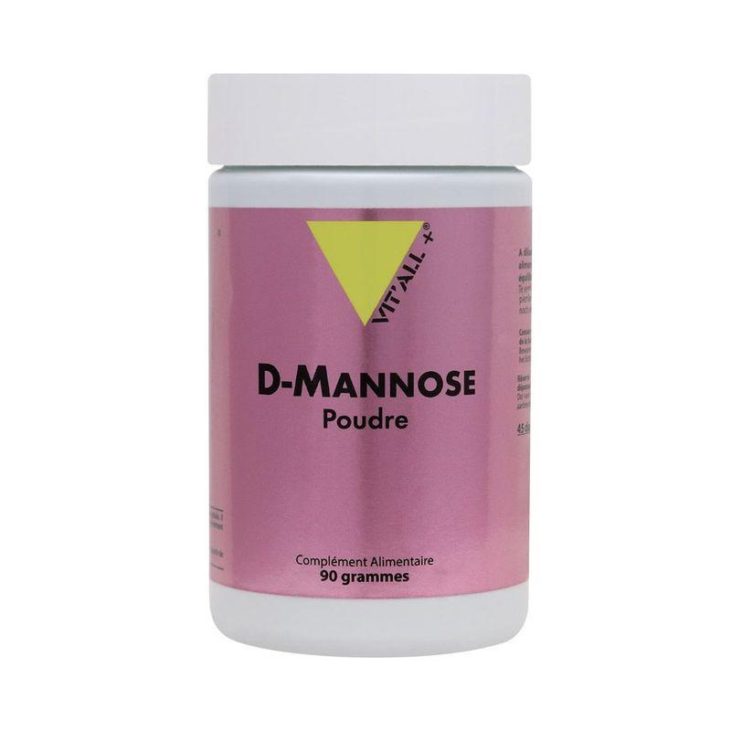 d mannose poudre 90 g complement alimentaire vegetal vitall plus urinaire