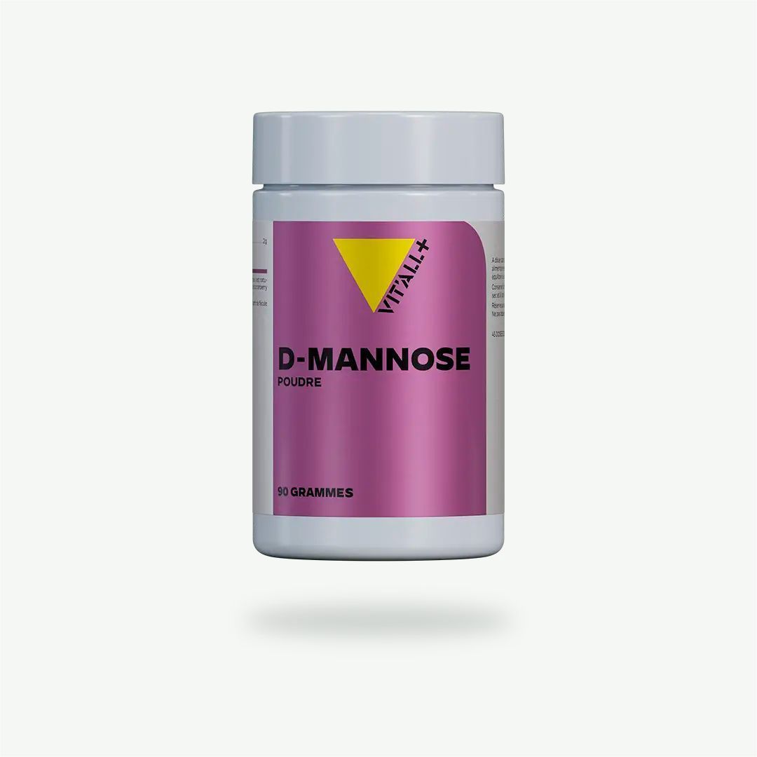 D-Mannose Vit’All+ – D-mannose en poudre issu de fécule de maïs non génétiquement modifiée – 90 g