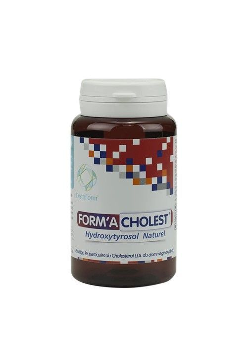 Form'A Cholest 100 Gélules FormA Cholest 100 gelules Olea europaea hydroxytyrosol 20 pourcent Herboristerie Cousin-Wiame Wattrelos.