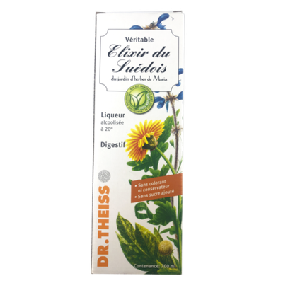 Élixir du Suédois 39° 350 ml macération traditionnelle plantes Maria Treben