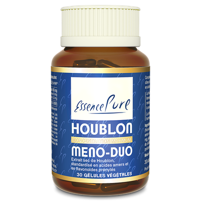 Houblon Meno Duo 30 gélules – extrait de houblon standardisé pour la ménopause