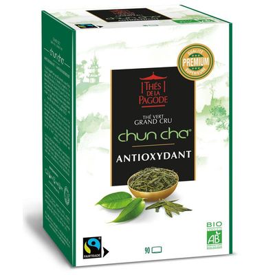 Chun Cha bio 180 g Chun Cha Antioxydant Pagode 90 sachets