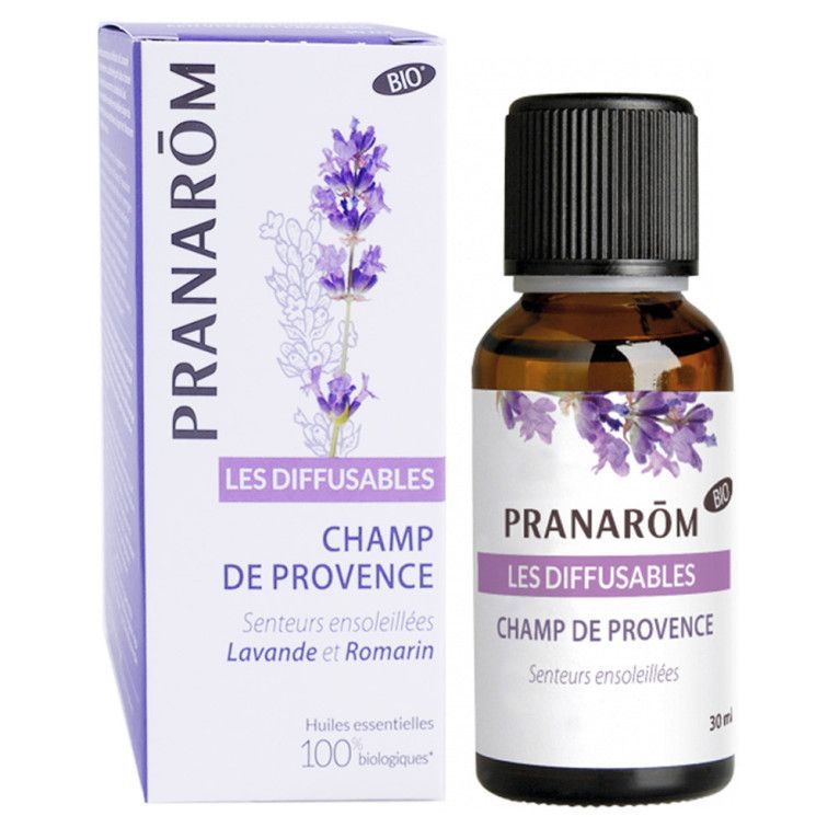 Champ de Provence 30 ml champ de provence pranarom 30 ml synergie huiles essentielles bio diffusion provence herberie cousin wiame