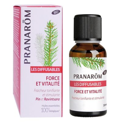 Force et Vitalité 30 ml force et vitalite pranarom synergie huiles essentielles bio diffusion herberie cousin wiame