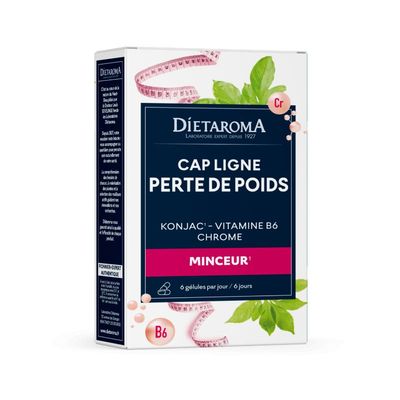 Konjac Chrome 40 gélules konjac chrome 40 gelules glucomannane complement regime herboristerie cousin wiame wattrelos