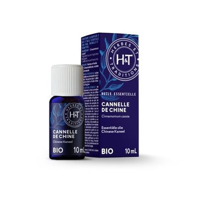 huile essentielle cannelle cassia bio Cinnamomum cassia Herbes et Traditions 10 ml aromathérapie épicée naturelle