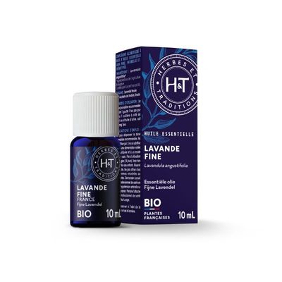 Lavande Fine Bio 10 ml huile essentielle lavande fine bio lavandula angustifolia relaxation sommeil diffusion naturelle 10 ml