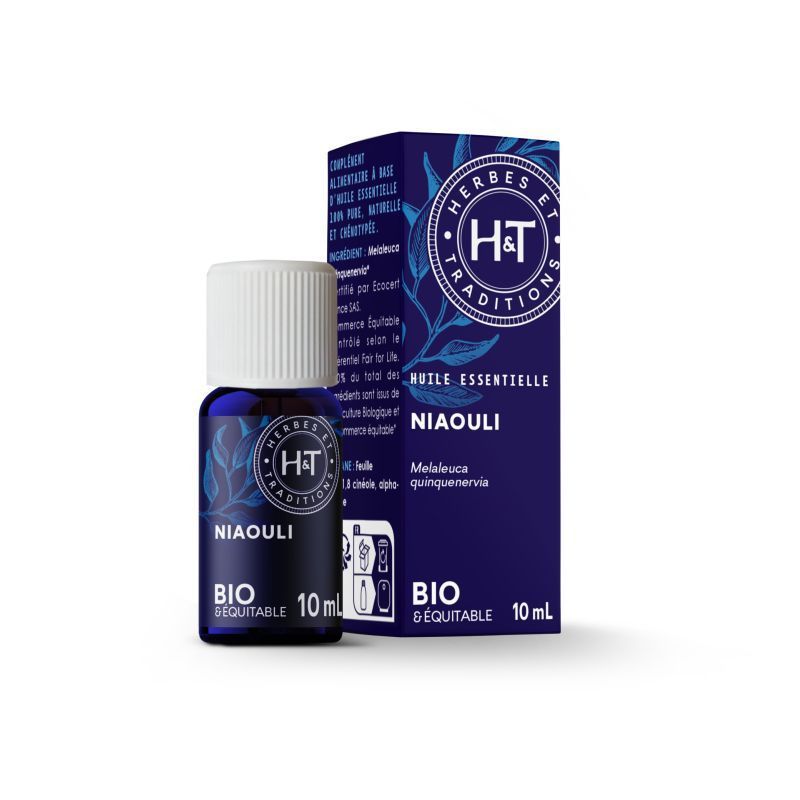 Niaouli Bio 10 ml huile essentielle niaouli bio melaleuca quinquenervia purifiante respiratoire naturelle 10 ml