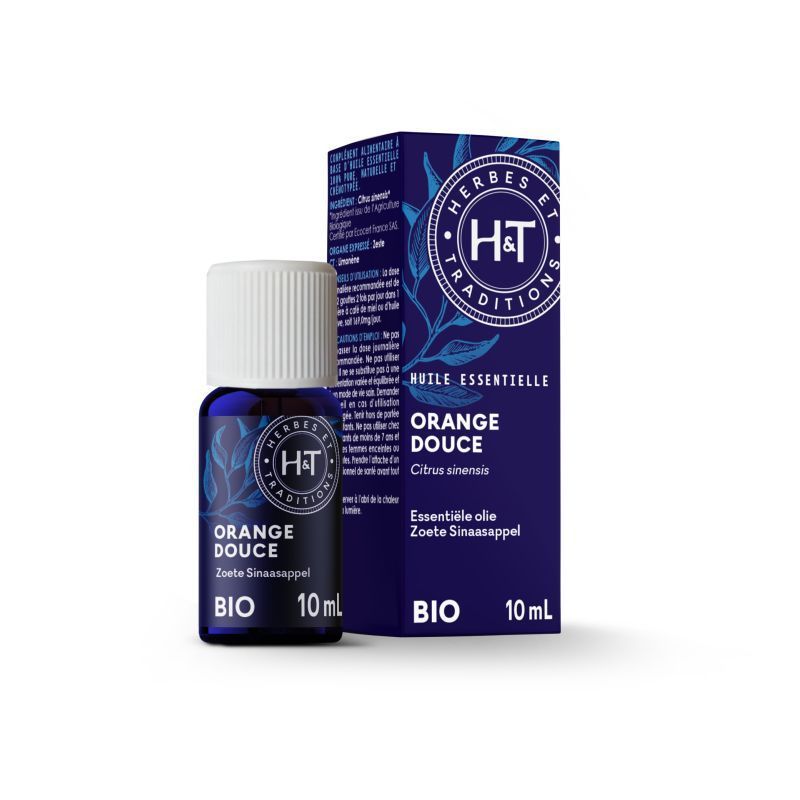 Orange Douce Bio 10 ml huile essentielle orange douce bio citrus sinensis parfum relaxant diffusion naturelle 10 ml