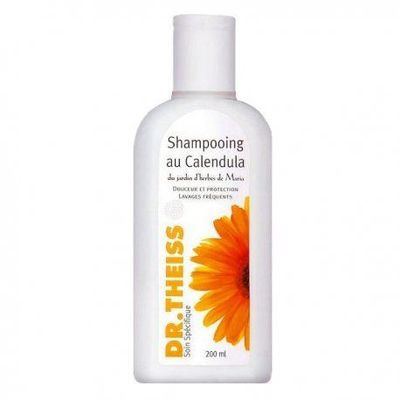 ShShampooing Calendula 200 ml soin capillaire doux calendula Dr Theiss
