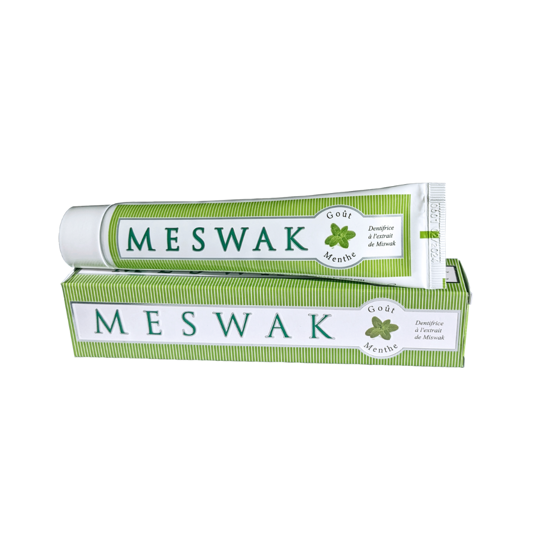 Dentifrice Ayurvedique Meswak Menthe dentifrice meswak menthe 100 g salvadora persica sans fluor hygiène buccale naturelle fraîcheur menthe dents gencives