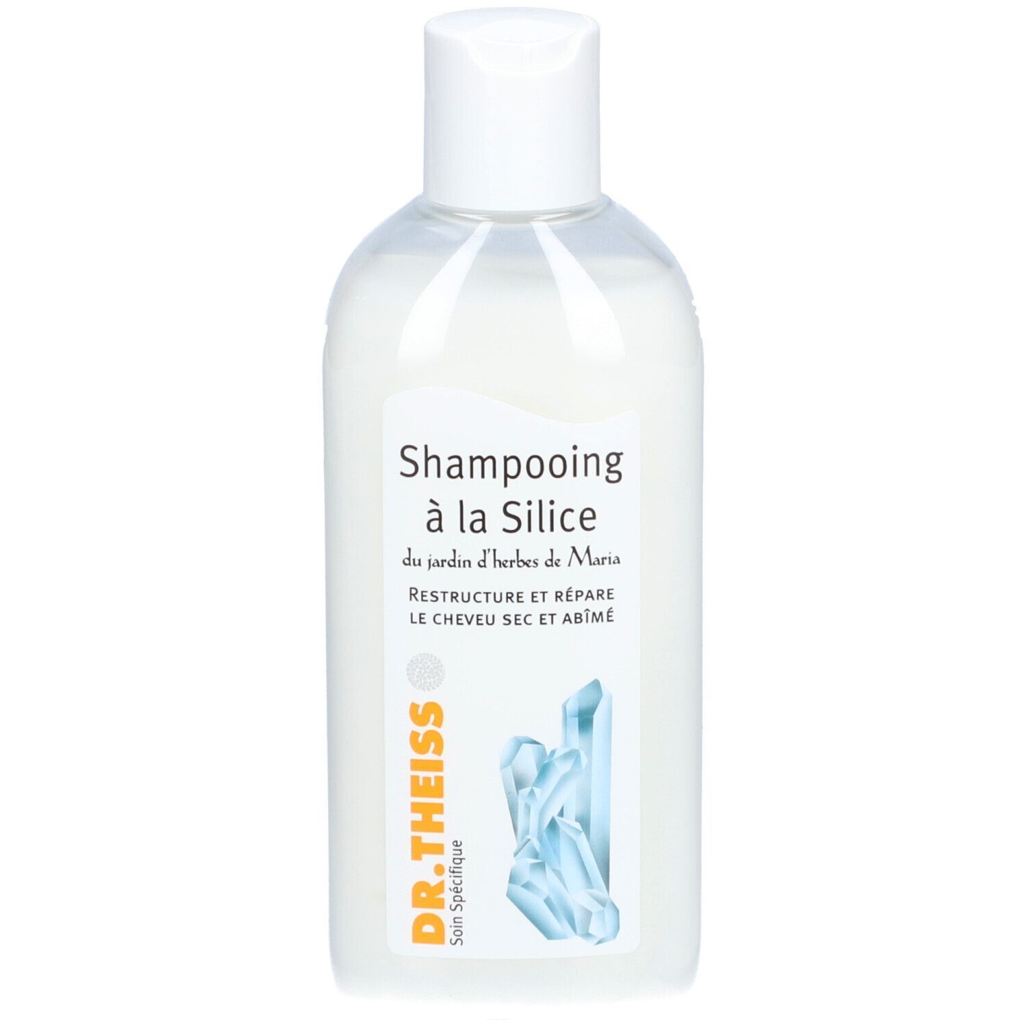 Shampooing Silice 200 ml soin capillaire prêle riche en silice cheveux secs abîmés