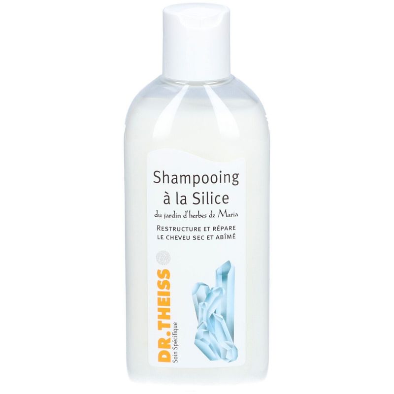 Shampooing Silice 200 ml soin capillaire prêle riche en silice cheveux secs abîmés