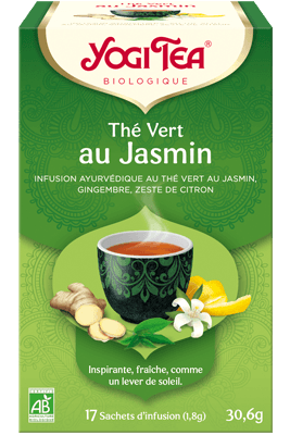Thé Vert au Jasmin bio Yogi Tea Thé Vert Jasmin Yogi Tea