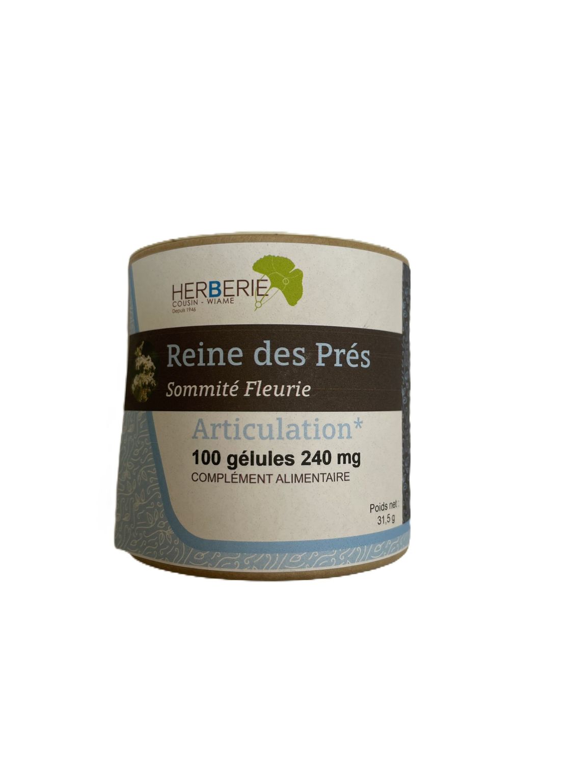 reine des pres 100 gelules filipendula ulmaria articulation confort plante naturelle complement