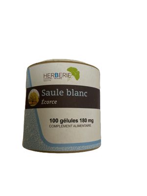 saule blanc 100 gelules salix alba articulation confort plante naturelle complement