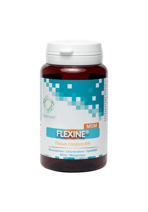 Flexine 60 gélules glucosamine chondroitine MSM bambou manganese Herboristerie Cousin-Wiame Wattrelos.