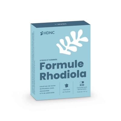 Rhodiola 30 comprimés Rhodiola rosea extrait sec salidroside complément alimentaire naturel