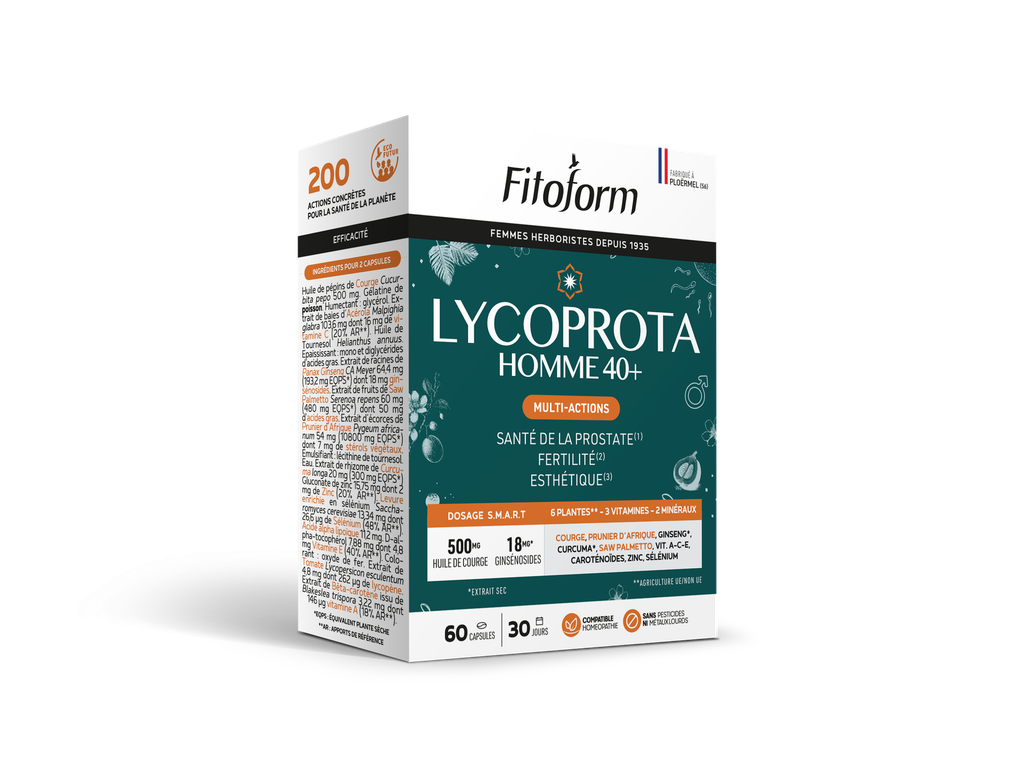 Lycoprota (Homme 40+) 60 gélules Lycoprota (Homme 40+) 60 gélules