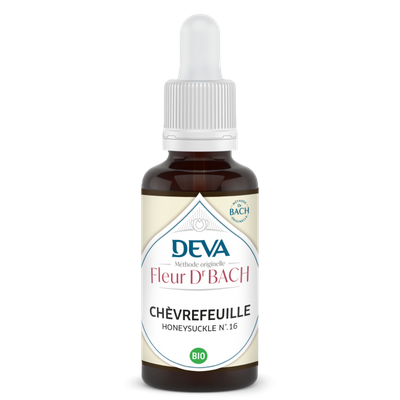 chevrefeuille bio elixir floral bach 30 ml lonicera caprifolium honeysuckle compte gouttes florithérapie