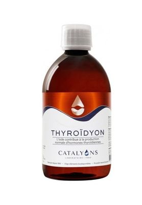 Thyroïdyon 500 ml thyroidyon catalyons 500 ml iode zinc cuivre oligo elements liquide thyroide
