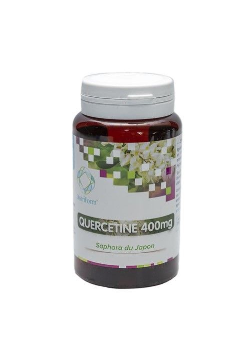 Quercetine 90 gélules Quercétine 90 gélules Sophora japonica 98 pourcent extrait standardisé Herboristerie Cousin-Wiame Wattrelos.