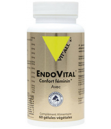 endovital confort feminin 60 gelules pycnogenol probiotiques vitall plus plantes vitamines mineraux