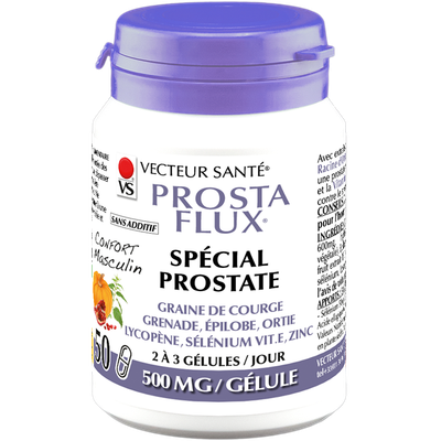 Prosta Flux 50 gélules (spécial prostate) PROSTA FLUX special prostate 50 gelules courge epilobe ortie zinc selenium