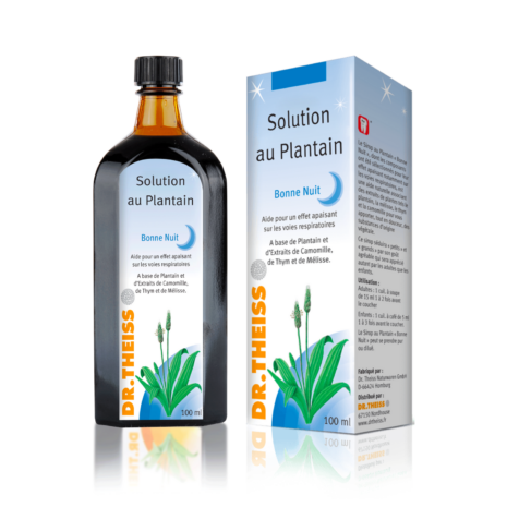 Sirop au Plantain (Bonne nuit) 100 ml