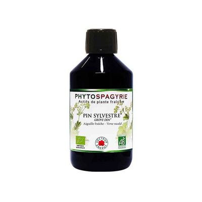 Pin Sylvestre Bio 300 ml Phytospagyrie Pin sylvestre 200 ml aiguilles fraiches Pinus sylvestris bio