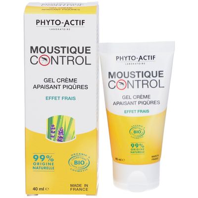 gel apaisant piqures moustiques phyto actif aloe vera huiles essentielles citronnelle lavande effet frais naturel bio