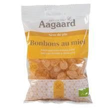 bonbons miel bio 150g aagaard sucre miel confiserie naturelle herboristerie cousin wiame
