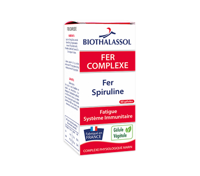 fer spiruline biothalassol gelules fer algue spiruline duise levure biere complement alimentaire herboristerie cousin wiame.
