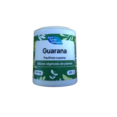 guarana 100 gélules paullinia cupana complément alimentaire énergie naturelle caféine