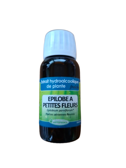 epilobe petites fleurs bio 60 ml extrait hydroalcoolique epilobium parviflorum gouttes naturel