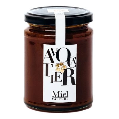 Miel d’Avocatier 250 g Mexique Michoacán miel foncé intense notes café réglisse texture crémeuse