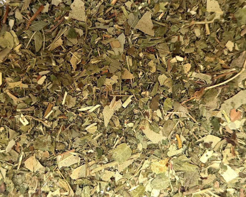 Tisane Stop Sucre 120 g infusion plantes eucalyptus ronce myrtille olivier mélange vrac naturel