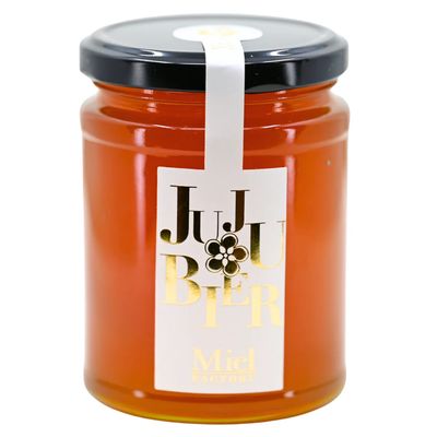 Miel de Jujubier 700 GR Miel de Jujubier 700 g Grèce Montagnes Bélès miel rare texture onctueuse goût floral caramélisé