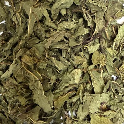 Menthe poivree feuille calibree vrac 100g Mentha piperita tisane plante sèche