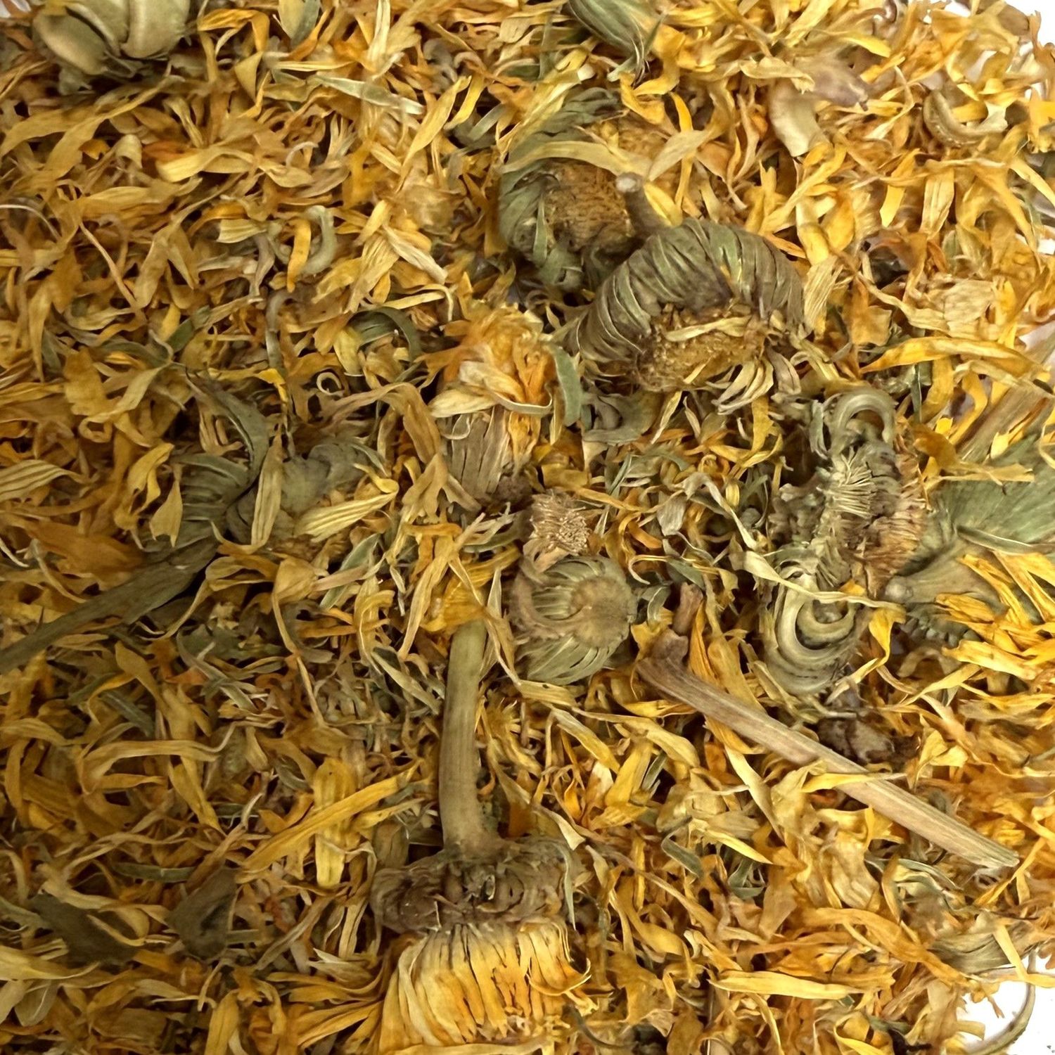Souci fleur vrac 100g Calendula officinalis tisane plante sèche