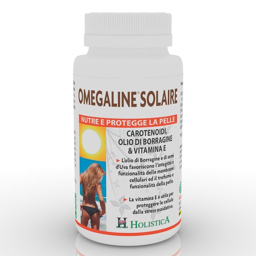 Omégaline Solaire 60 capsules omegaline solaire capsules carotene algue teint hale peau soleil