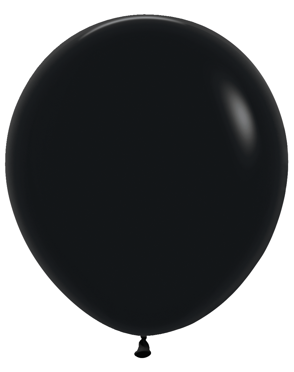 18 in Deluxe Colors - Sempertex, Color: Dlx  Black Sempertex